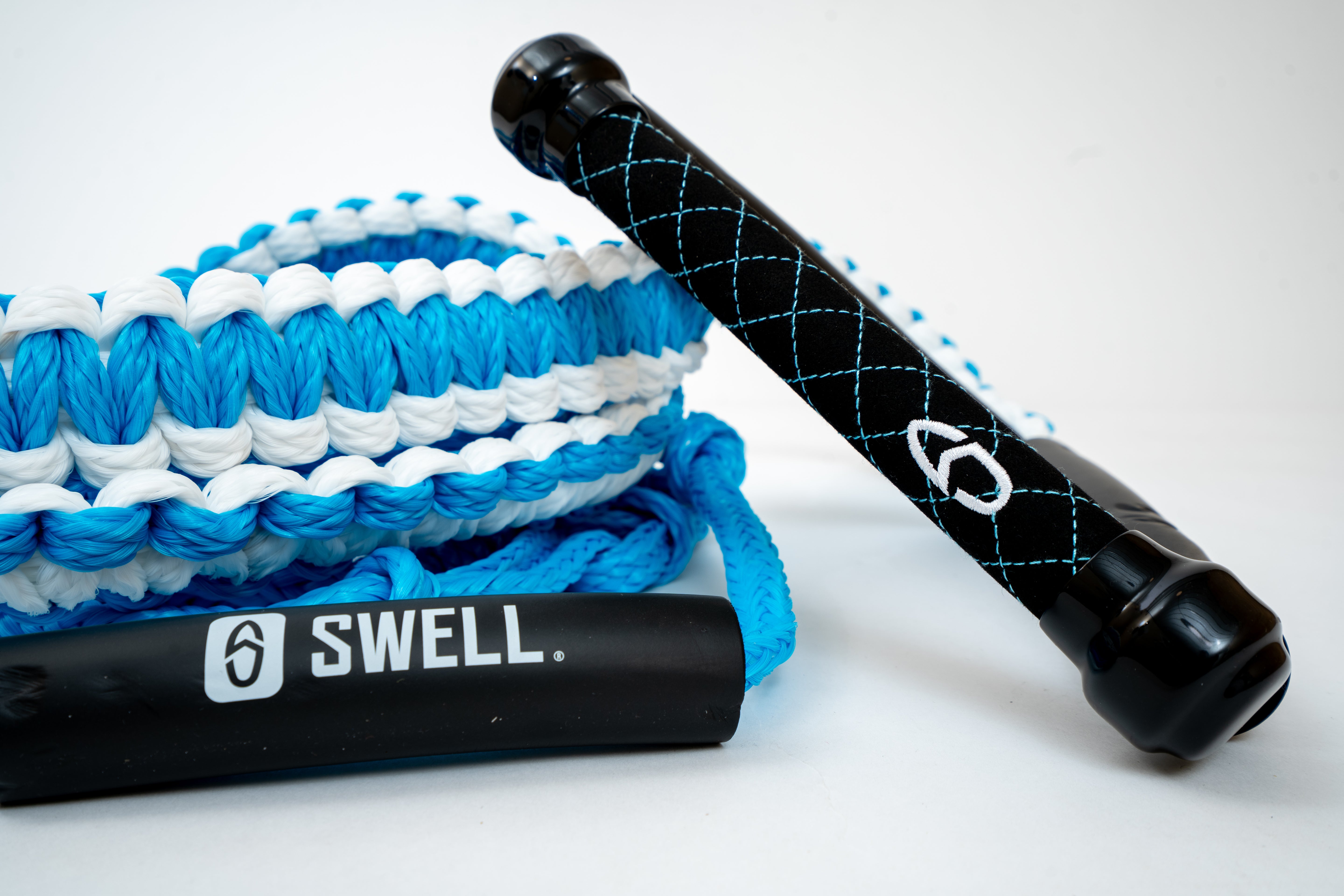 SWELL Wakesurf Premium Braided Wakesurf Rope - 25 ft Adjustable Length