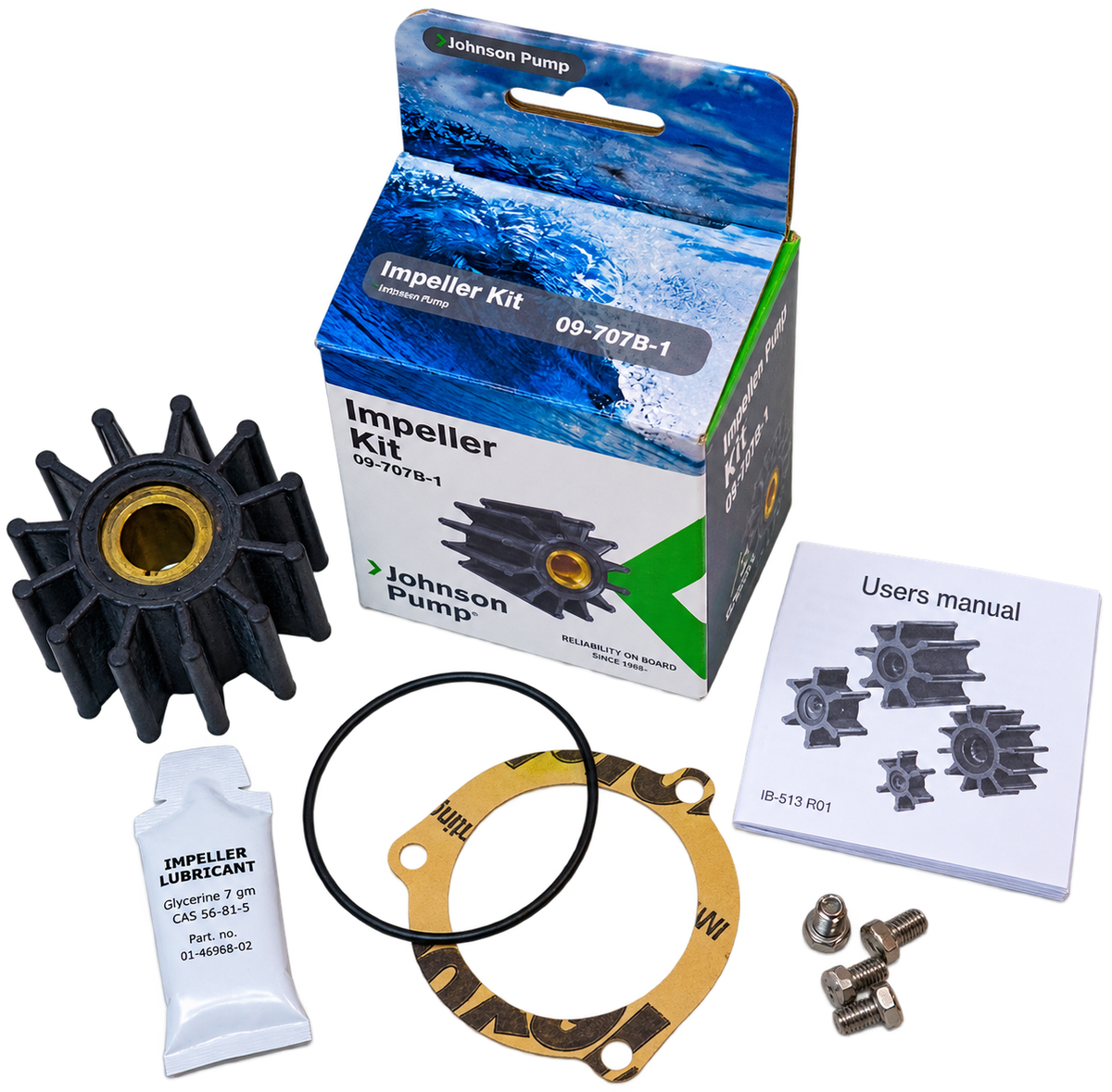 Johnson 09-707B Malibu M5 and M6 Impeller Kit