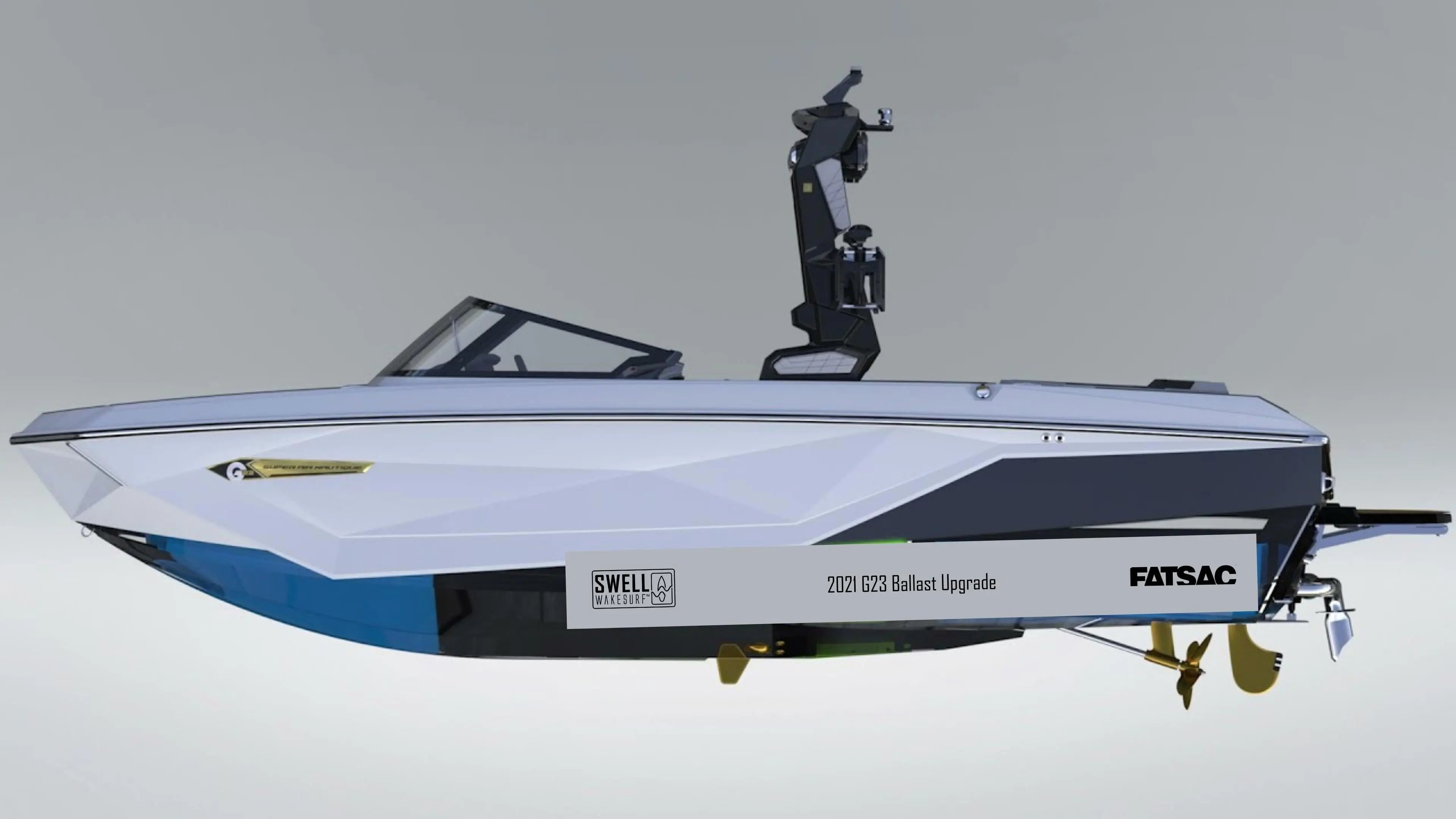 2021 Nautique G23 and G25 Ballast Upgrade Package - 3,900lbs Fatsac