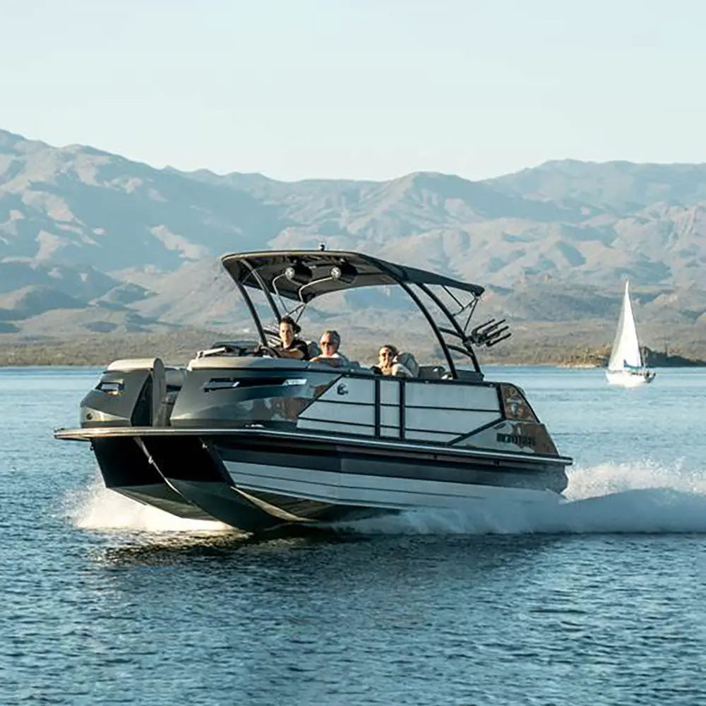 Can you wakesurf behind a pontoon?