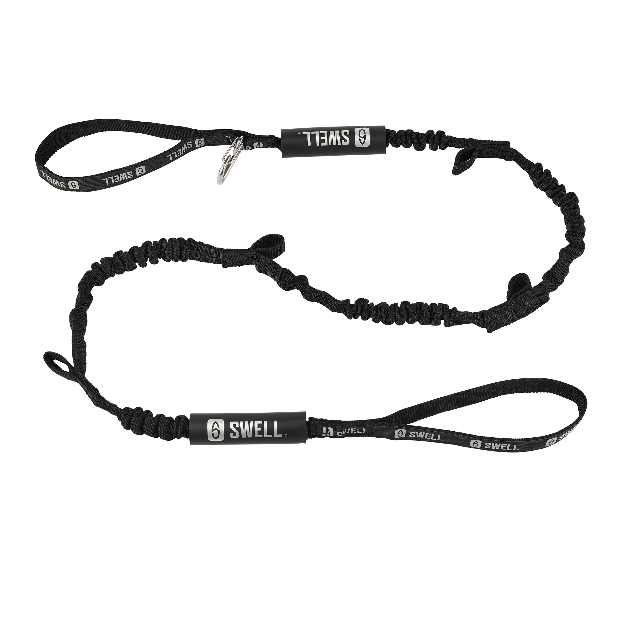 SWELL Wakesurf - Bungee Dock Line 6 ft. - Shock Absorbing, Adjustable Length, Quick Tie Design