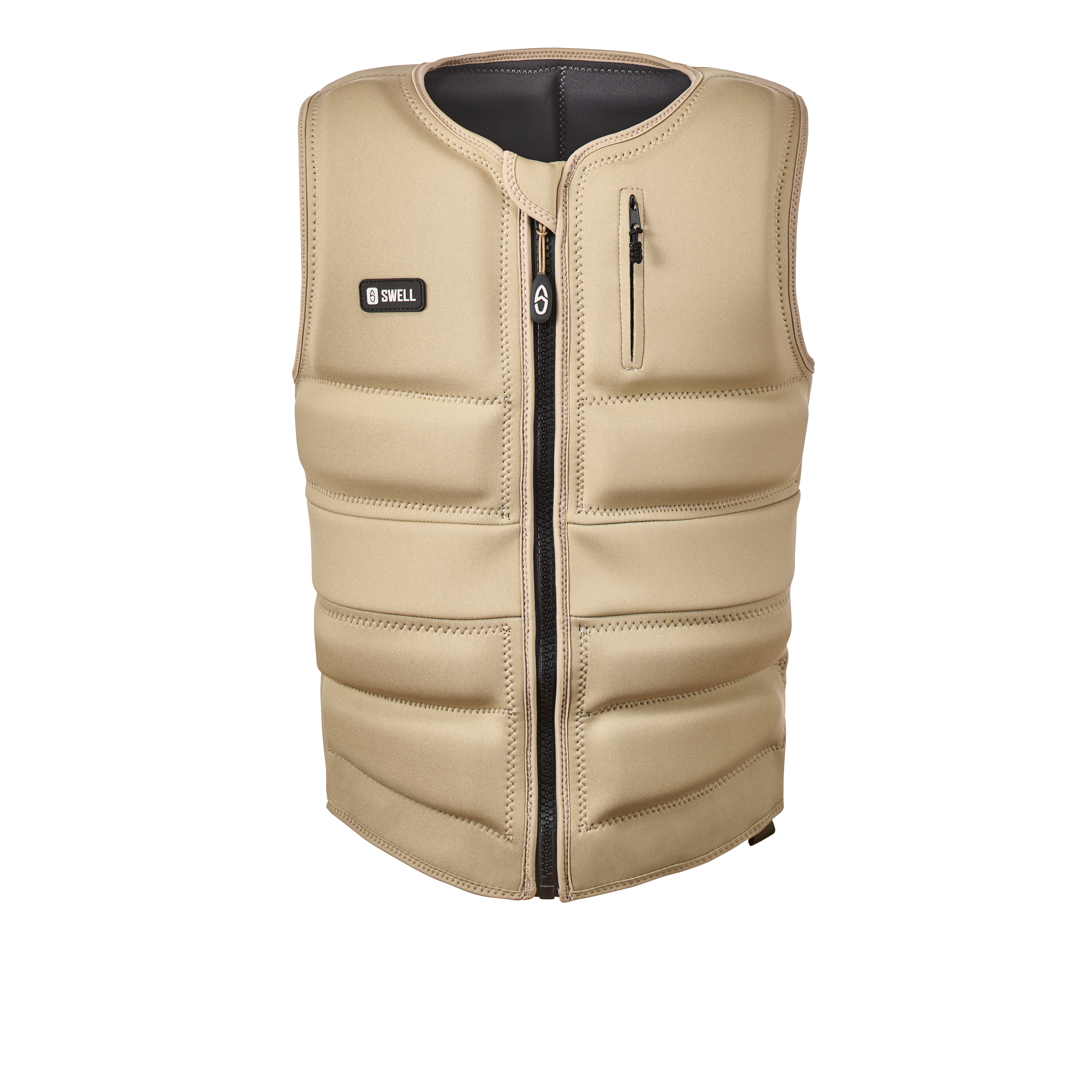 SWELL Wakesurf Vest - Men's Dune - Ultimate Comfort Neoprene Jacket