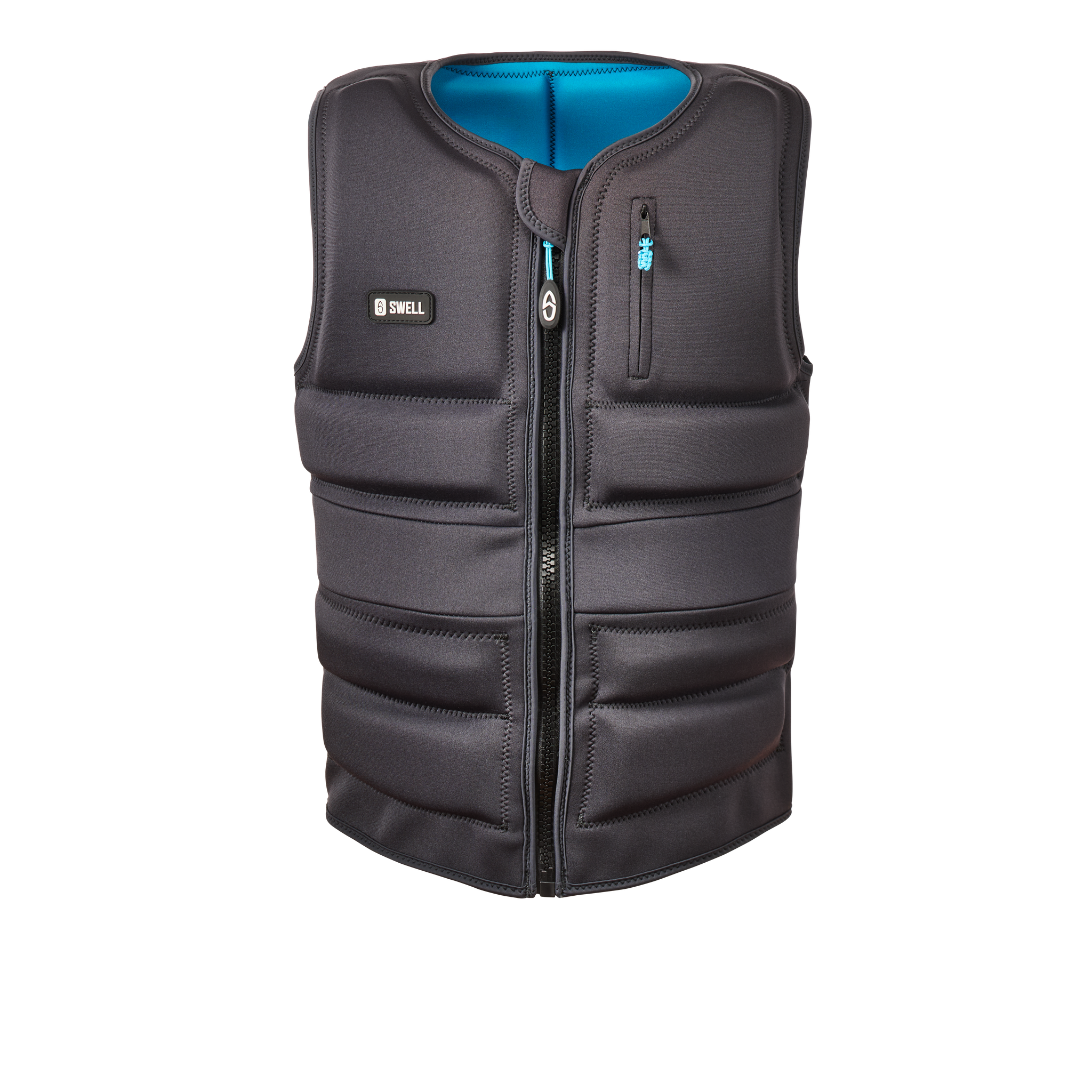 SWELL Wakesurf Vest - Men's Shadow - Ultimate Comfort Neoprene Jacket