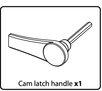 Roswell Cam Latch Handle - Cam RT Tower