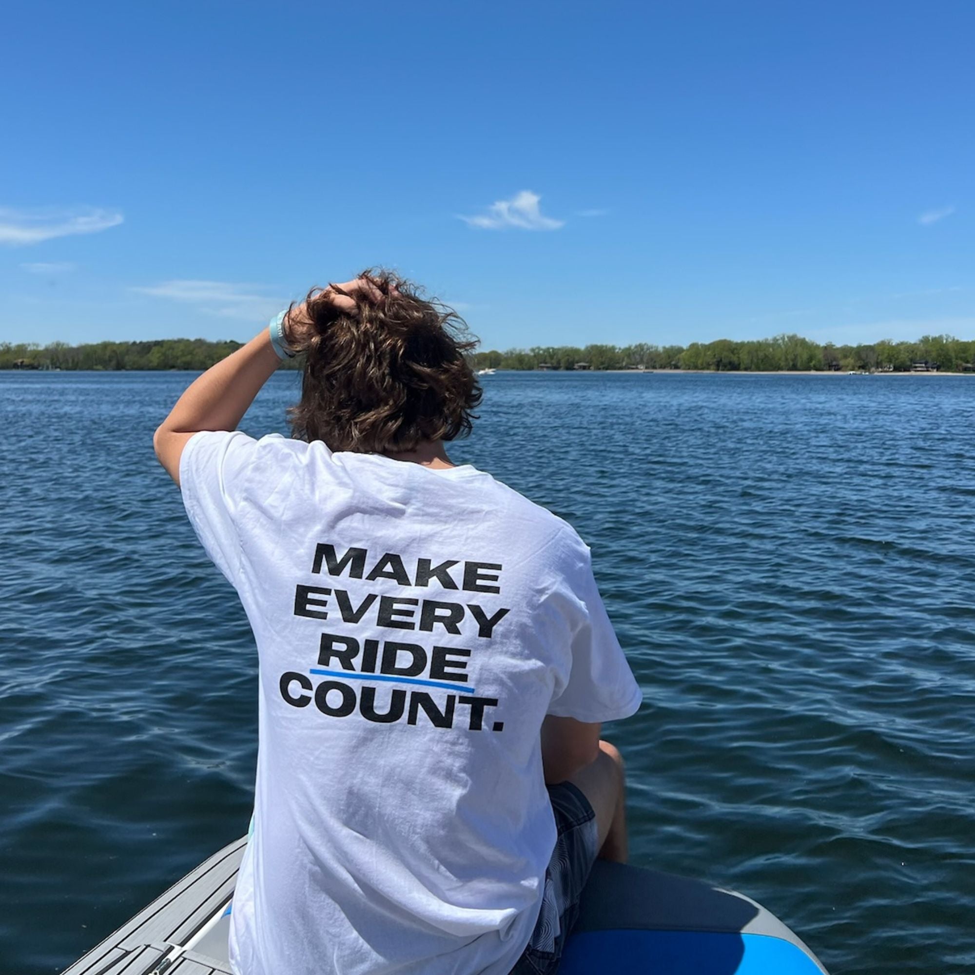 SWELL Wakesurf Make Every Ride Count Tee