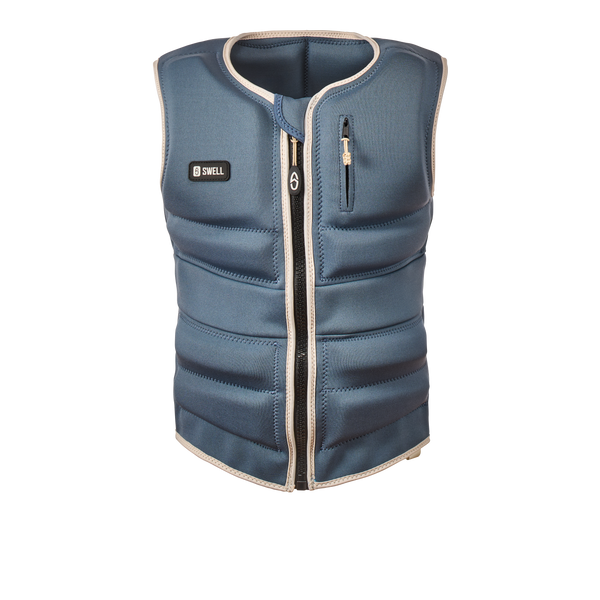 SWELL Wakesurf Vest - Women's Steel - Ultimate Comfort Neoprene Jacket