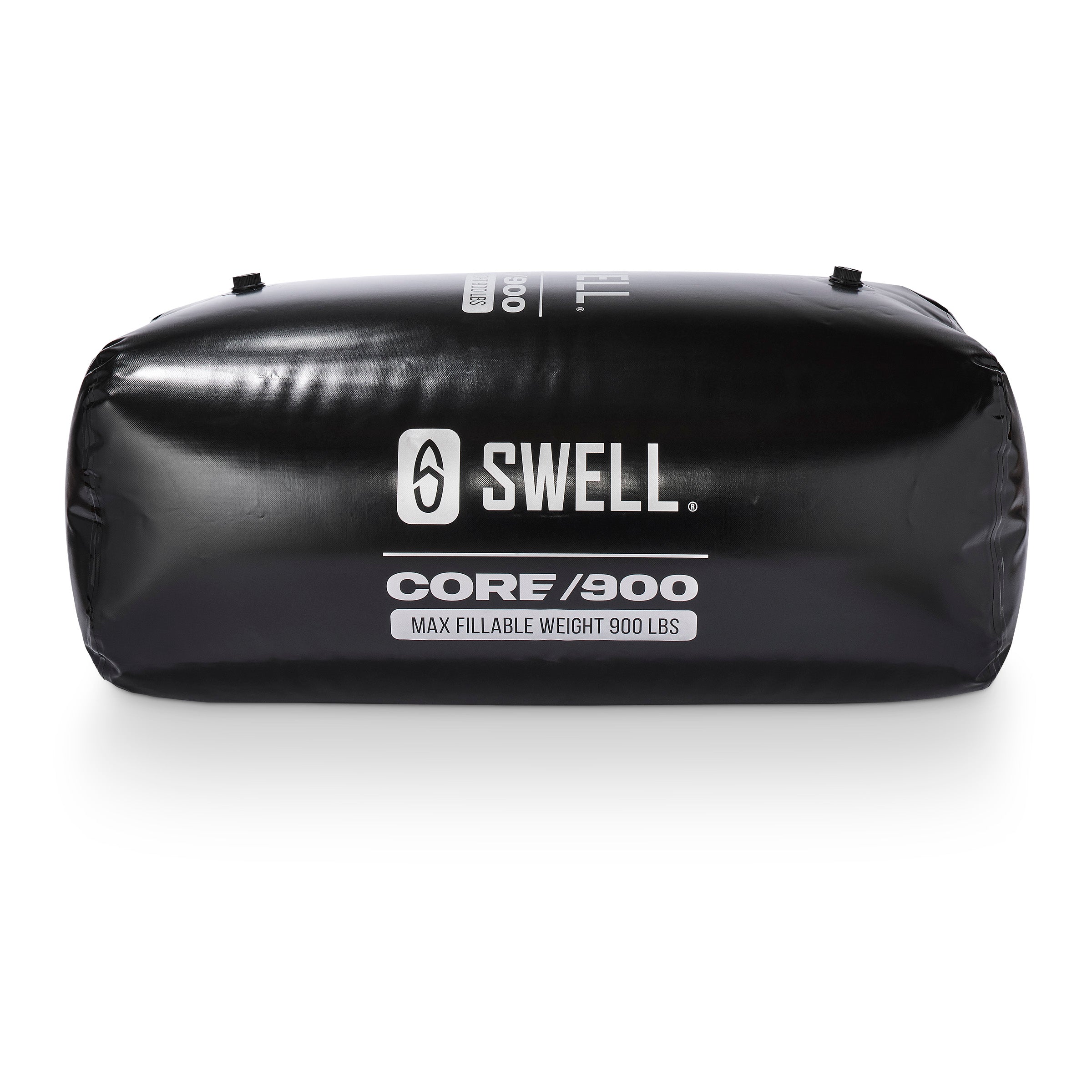 SWELL Core 900 LB Ballast Bag straight front view – wake boat ballast bag for 23' and larger V-Drive boats, alternative to Fatsac bags.