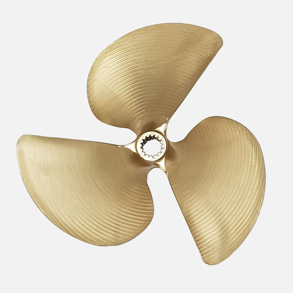 ACME Prop 1253 - Left Rotation Splined Bore - ACME Marine Propellers - SWELL Wakesurf