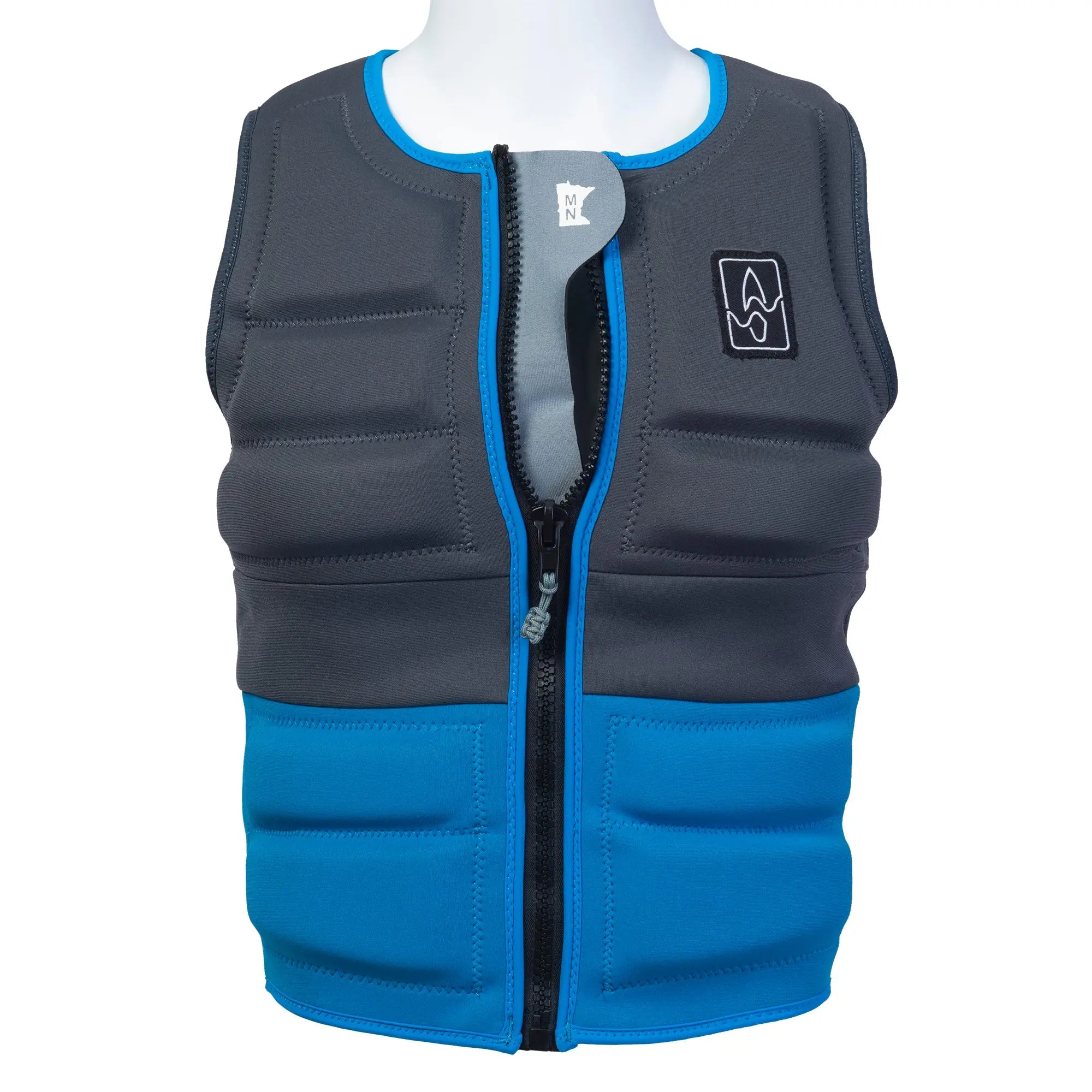 SWELL Wakesurf Vest - Men's Cobalt - Ultimate Comfort Neoprene Jacket - WEBSITE EXCLUSIVE COLOR! SWELL Wakesurf