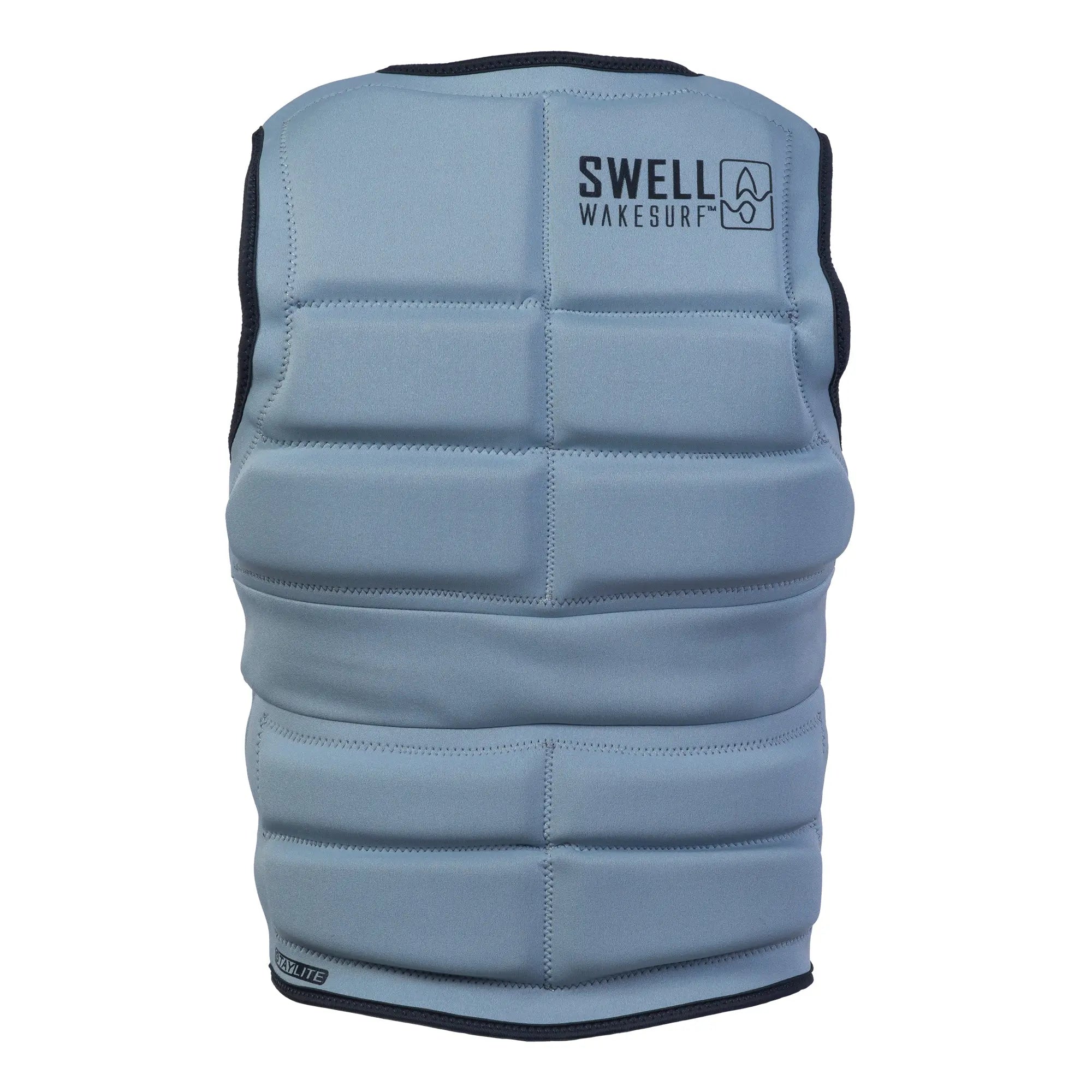 SWELL Wakesurf Vest - Men's Pewter - Ultimate Comfort Neoprene Jacket SWELL Wakesurf