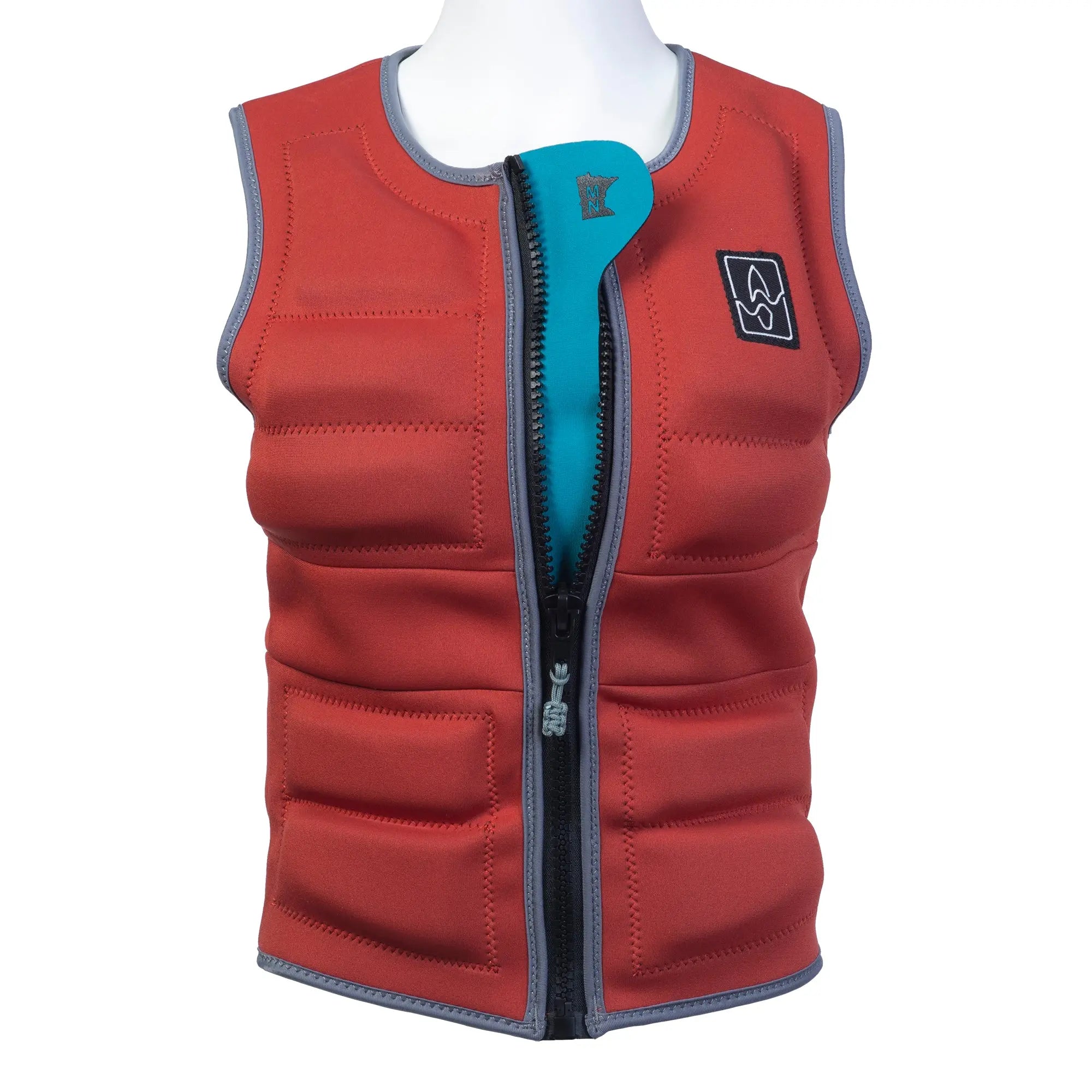 SWELL Wakesurf Vest - Women's Rust - Ultimate Comfort Neoprene Jacket - WEBSITE EXCLUSIVE COLOR! SWELL Wakesurf